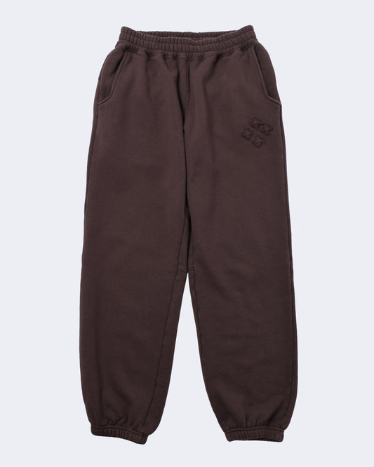 EMBROIDERED PATCH SWEAT PANTS