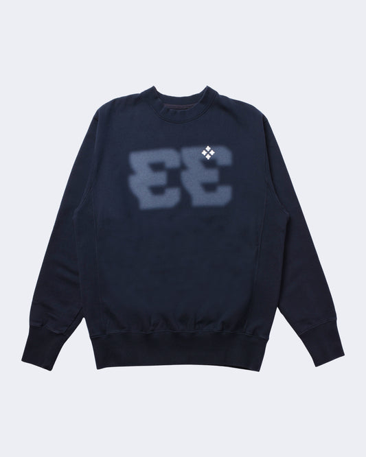 WASHED CREW NECK SWEAT