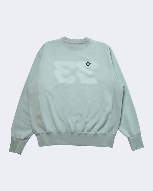 WASHED CREW NECK SWEAT
