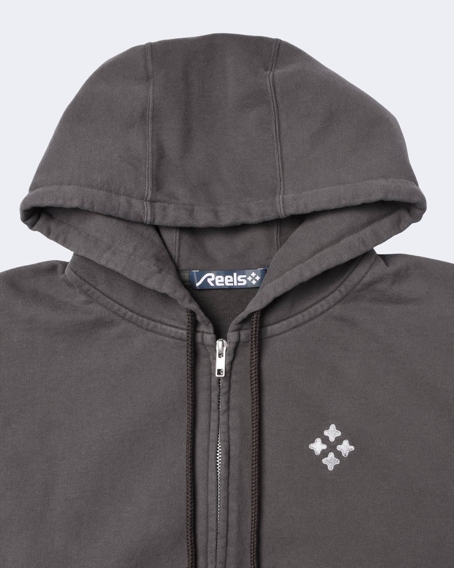 BICOLOR ZIP HOODIE