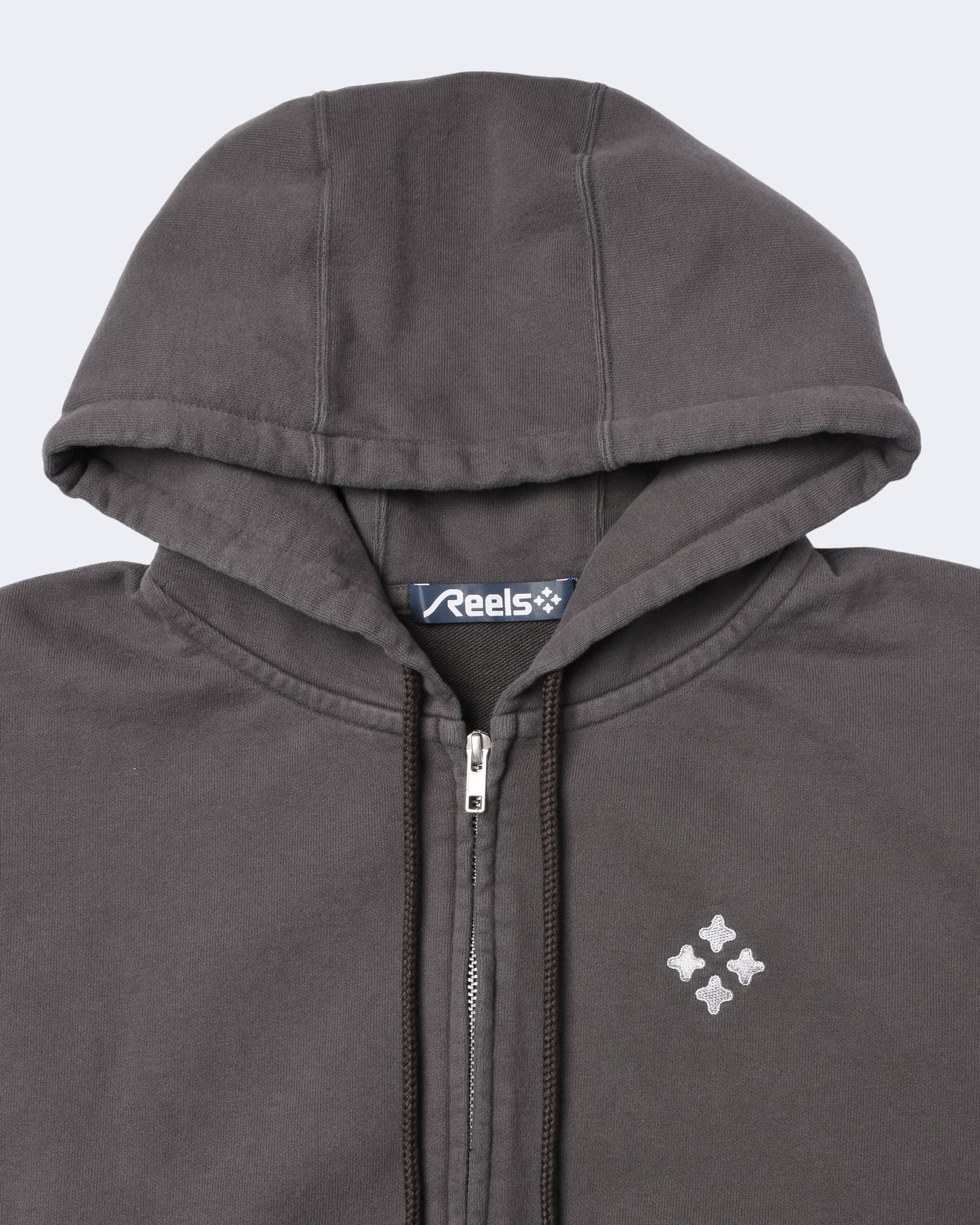 BICOLOR ZIP HOODIE