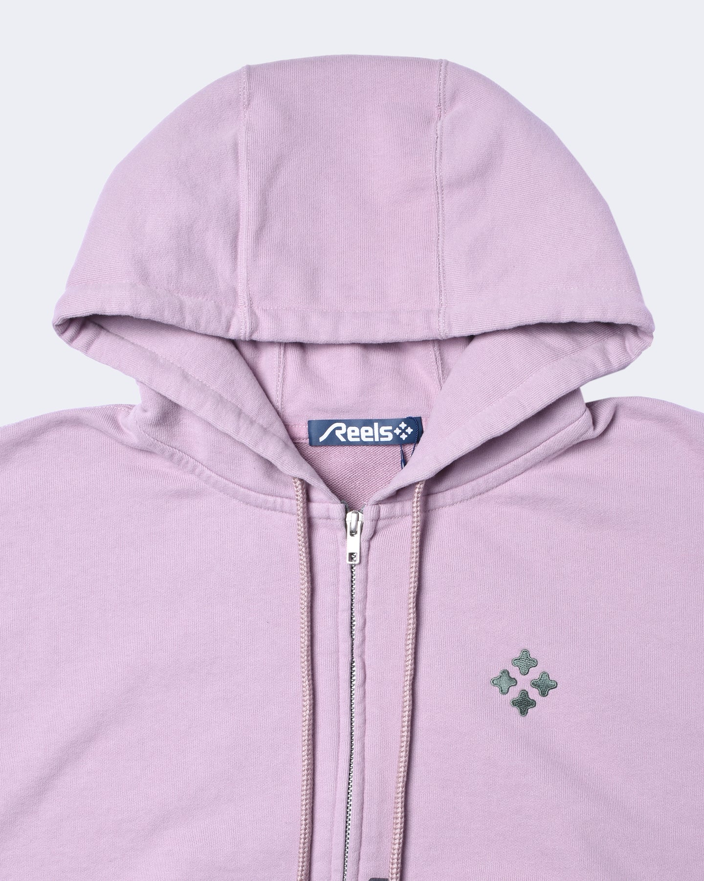 BICOLOR ZIP HOODIE